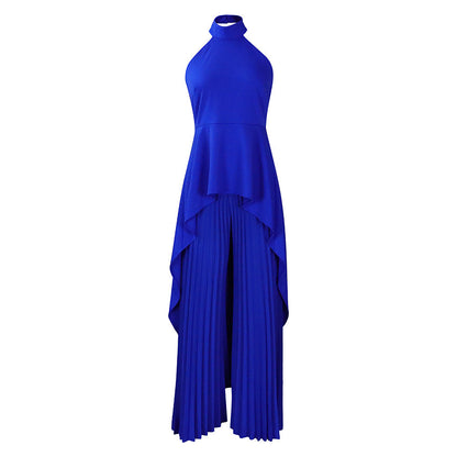 Women's Unique Pretty Sleeveless Irregular Two-piece Pants