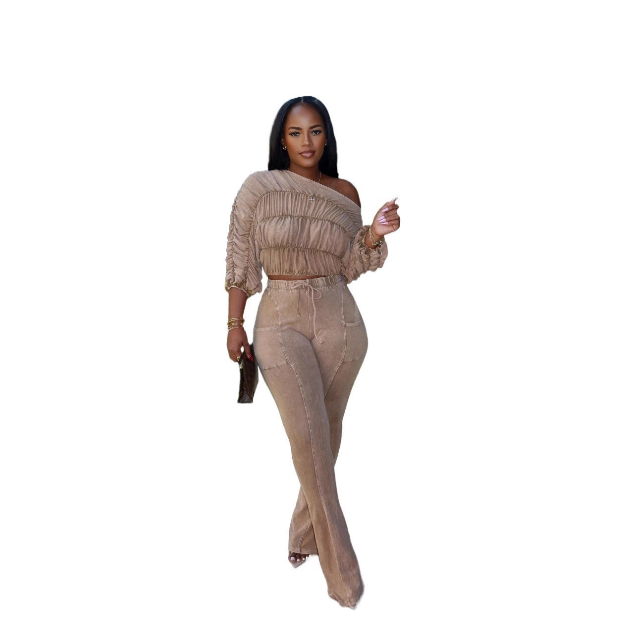 Women's Fashion Wear Pickled Old Sexy Loose Suits