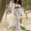 Women's Sexy Beach Style Ladies Three-piece Set Dresses