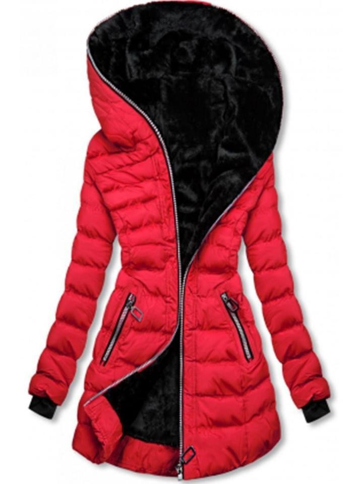 Hooded Long Sleeve Veet Cotton Clothes Coats