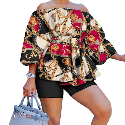 Beautiful Trendy Sexy Printing Club Wear Suits
