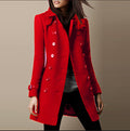 Women's Innovative Attractive Slouchy Woolen Mid-length Coats