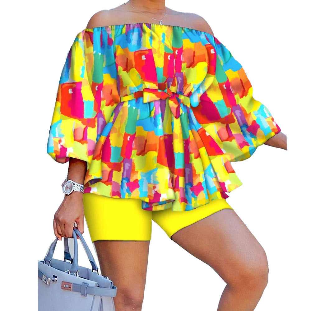 Beautiful Trendy Sexy Printing Club Wear Suits