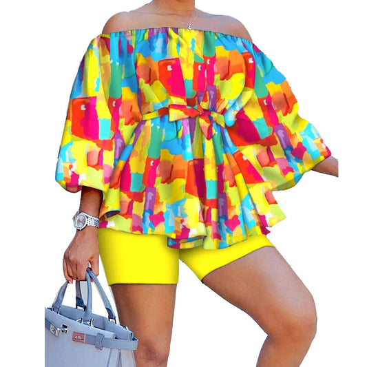Beautiful Trendy Sexy Printing Club Wear Suits