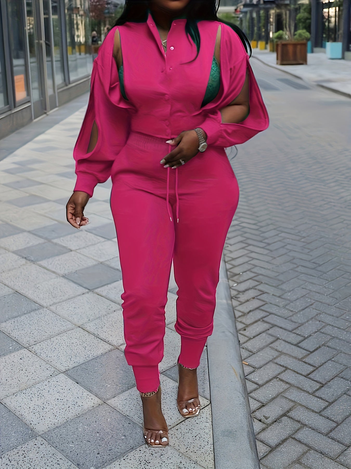 Women's Classic Glamorous Beautiful Personality Fashion Suits