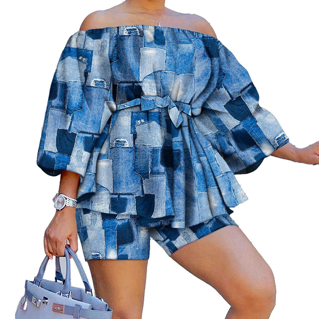 Beautiful Trendy Sexy Printing Club Wear Suits