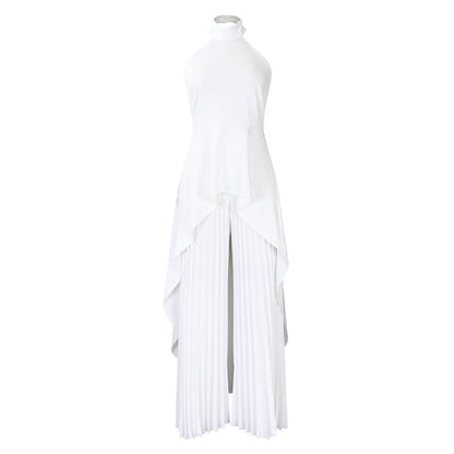 Women's Unique Pretty Sleeveless Irregular Two-piece Pants