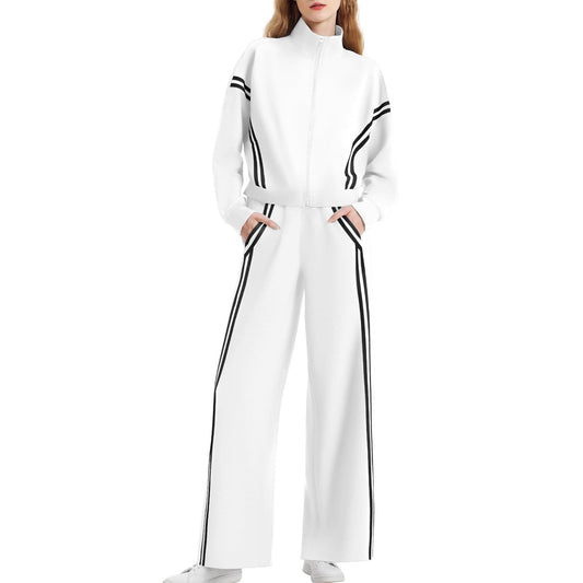 Women's Autumn Two-piece Sportswear Casual Trousers Set Suits