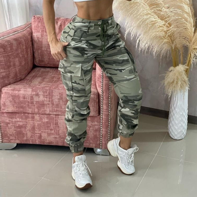 Pretty Camouflage Printed Casual Positioning Printing Dresses