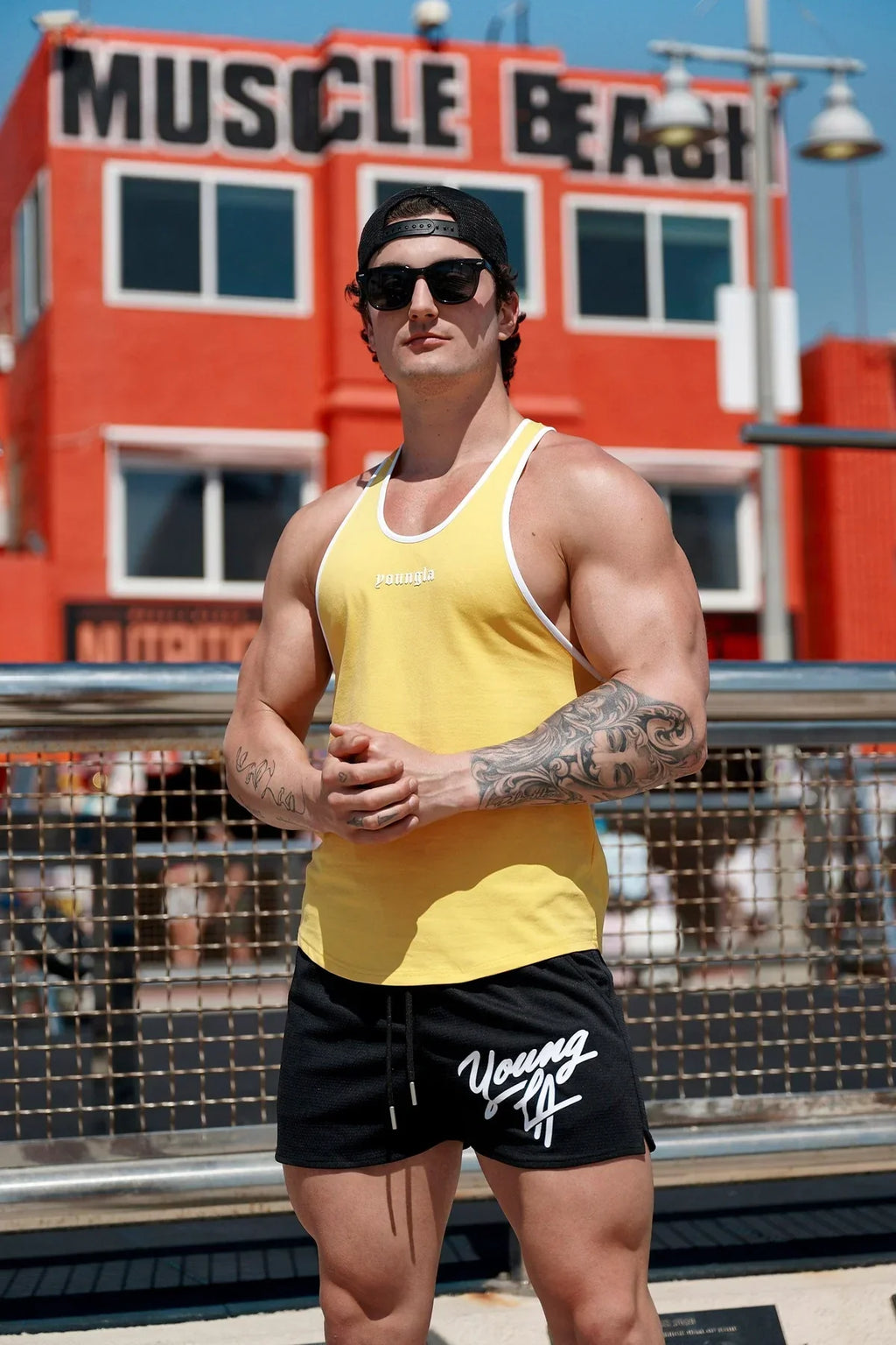 Young LA Trendy Beach Shorts