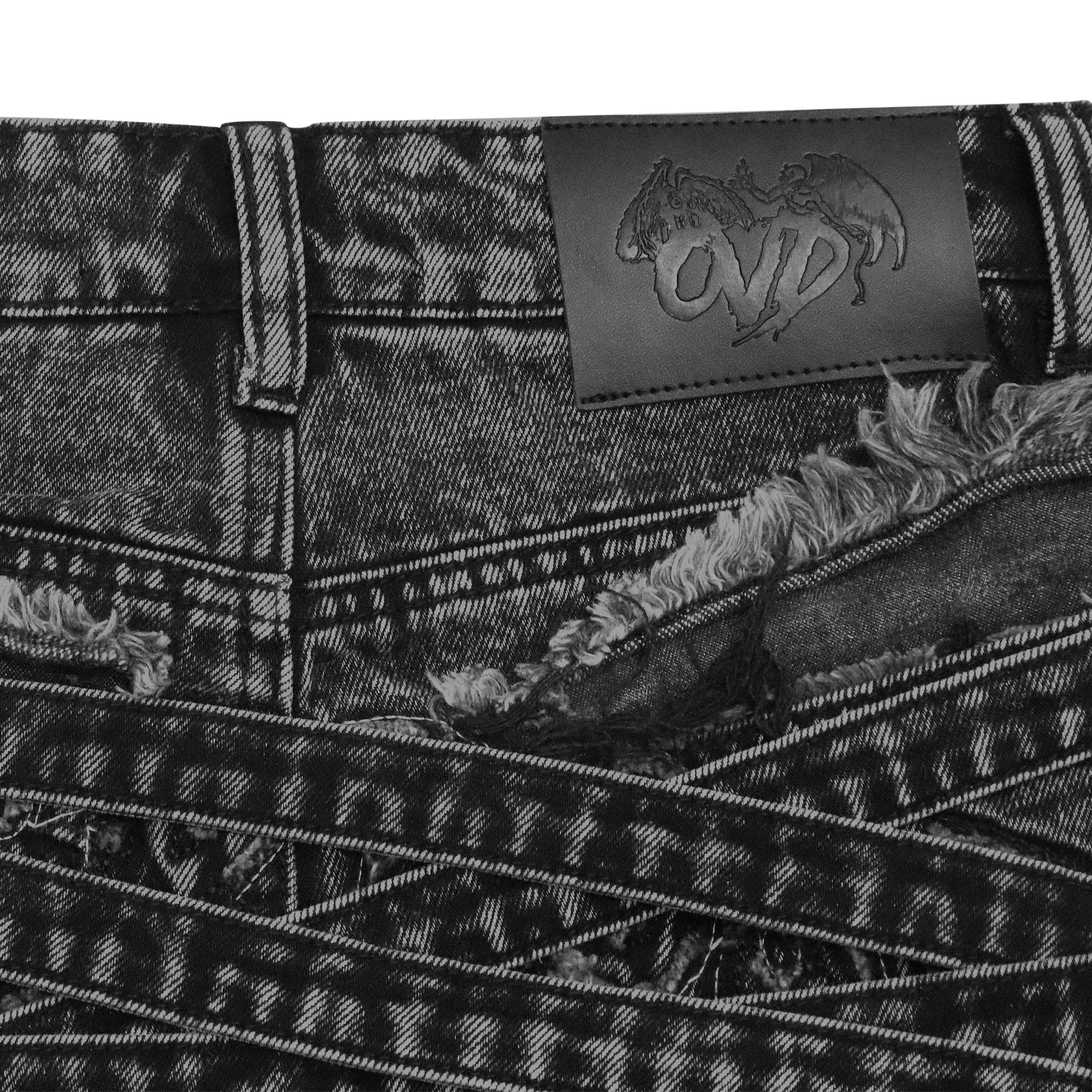 "VENIM" MINI SHORTS