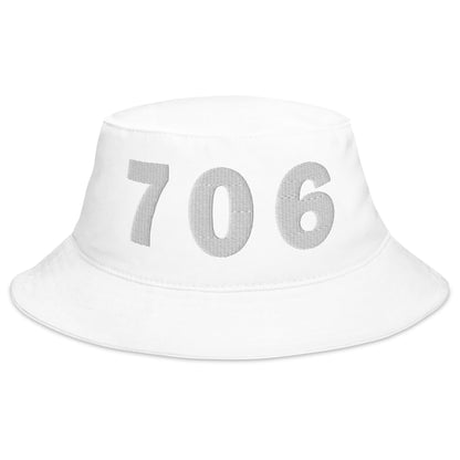 706 Area Code Bucket Hat