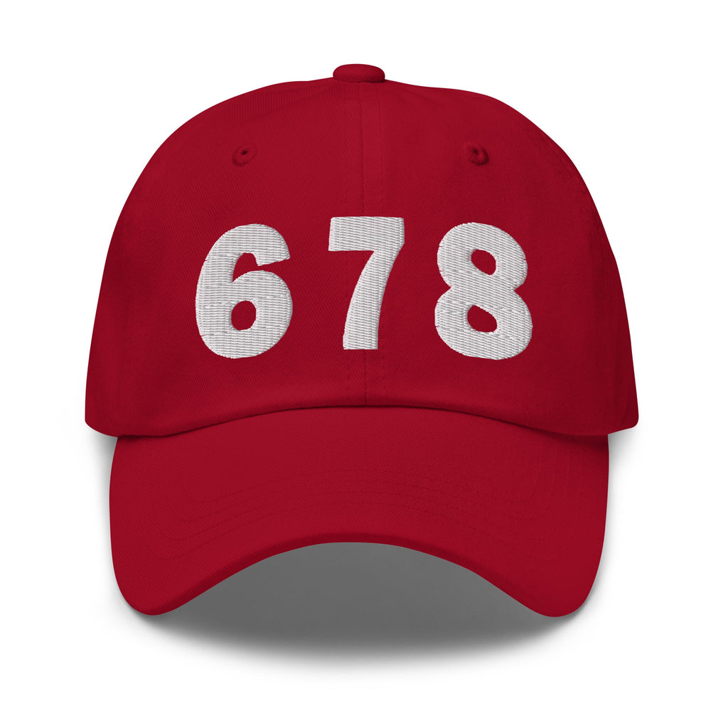 678 Area Code Dad Hat