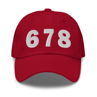 678 Area Code Dad Hat