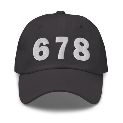 678 Area Code Dad Hat