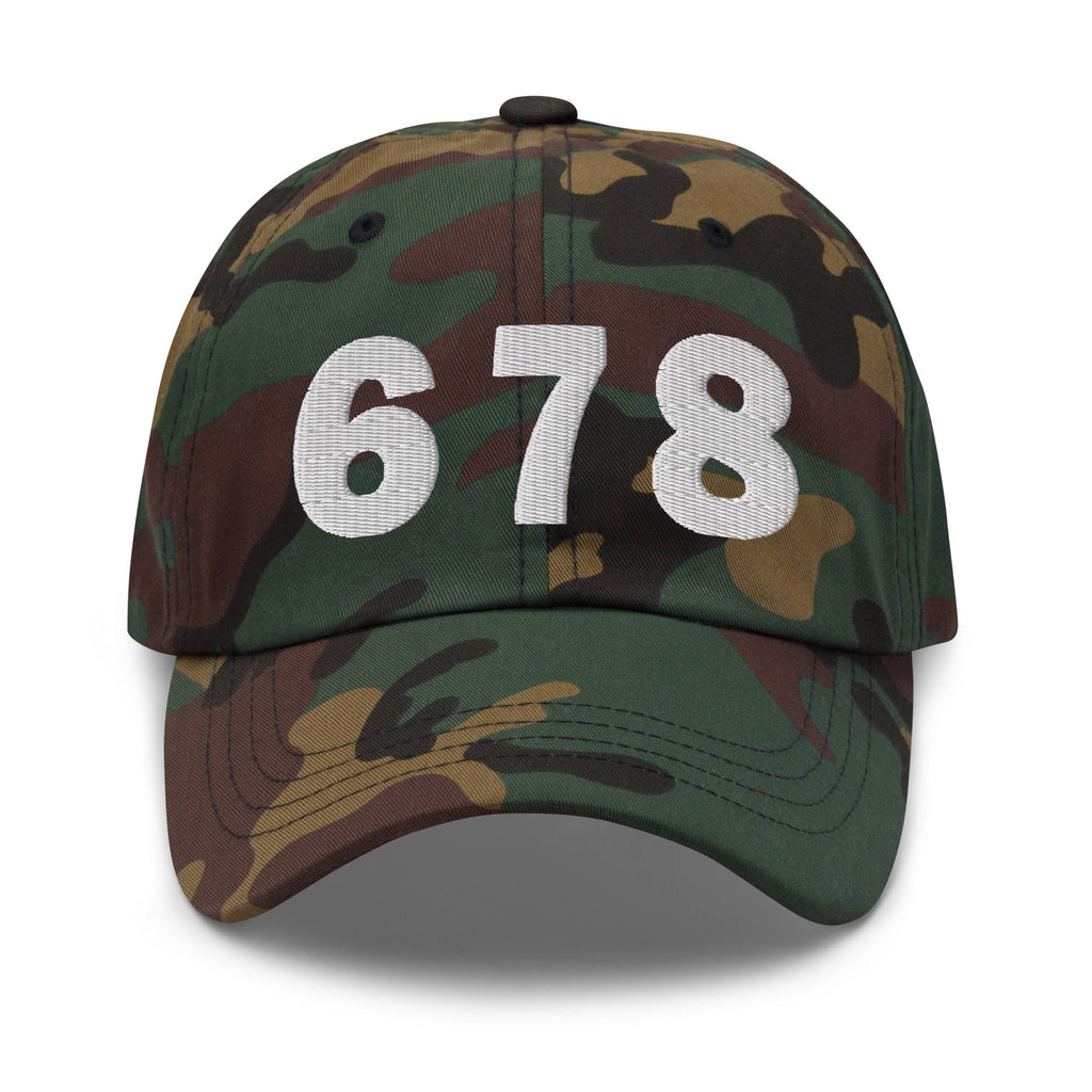 678 Area Code Dad Hat