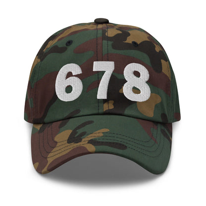 678 Area Code Dad Hat