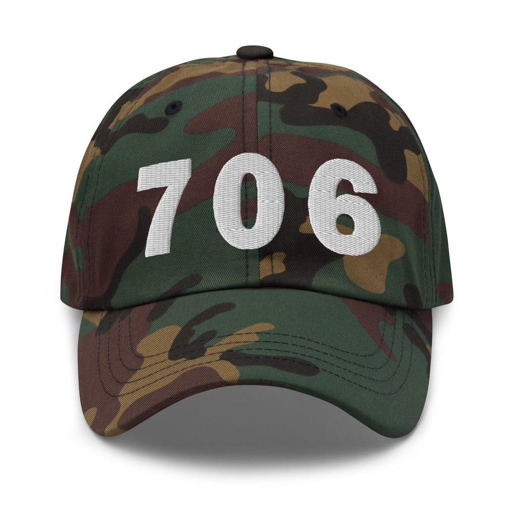 706 Area Code Dad Hat