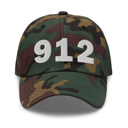 912 Area Code Dad Hat