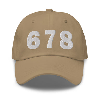 678 Area Code Dad Hat