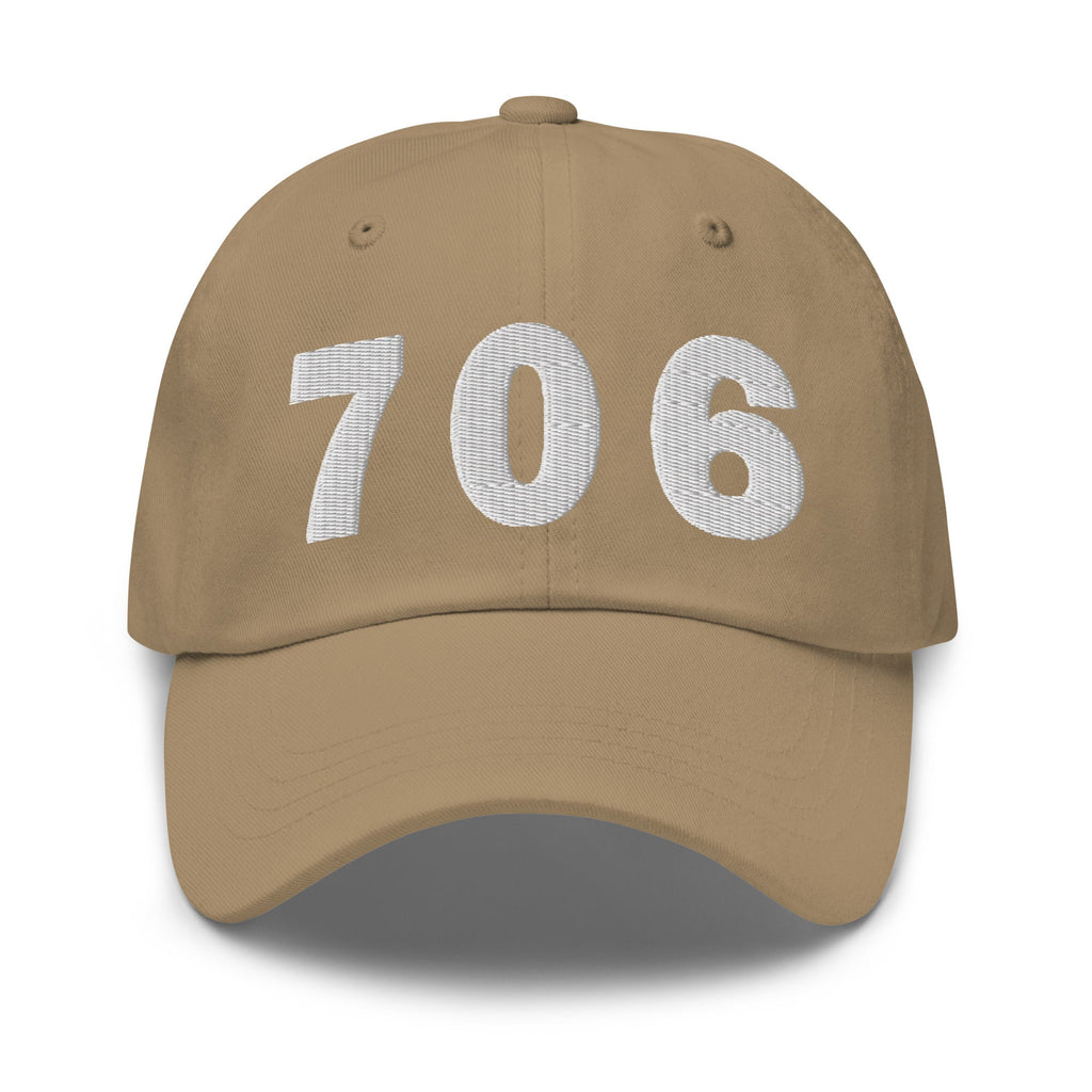 706 Area Code Dad Hat