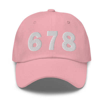 678 Area Code Dad Hat