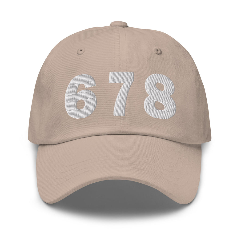 678 Area Code Dad Hat