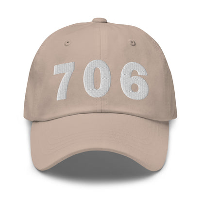 706 Area Code Dad Hat