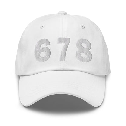 678 Area Code Dad Hat