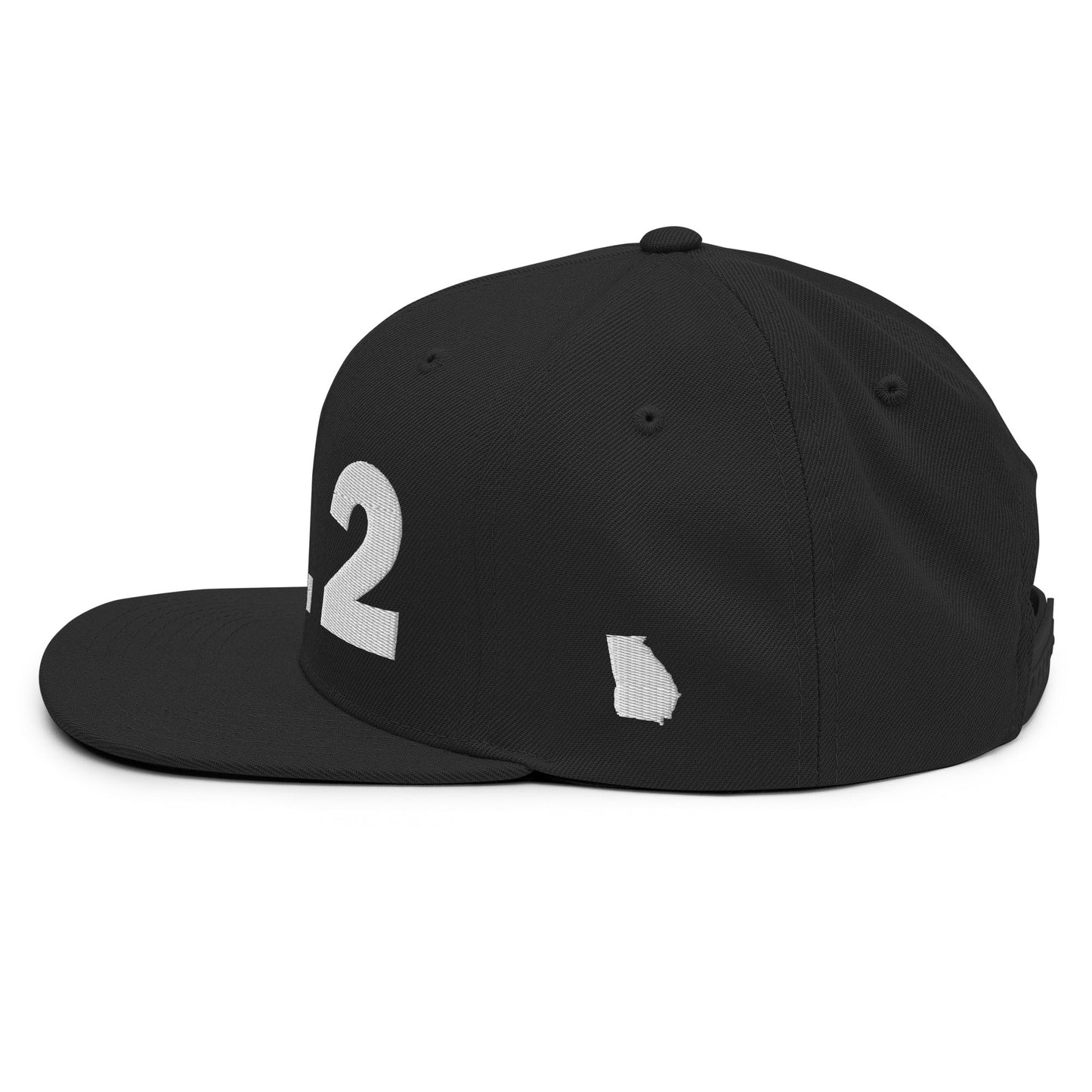 912 Area Code Snapback Hat