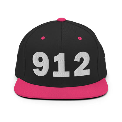 912 Area Code Snapback Hat