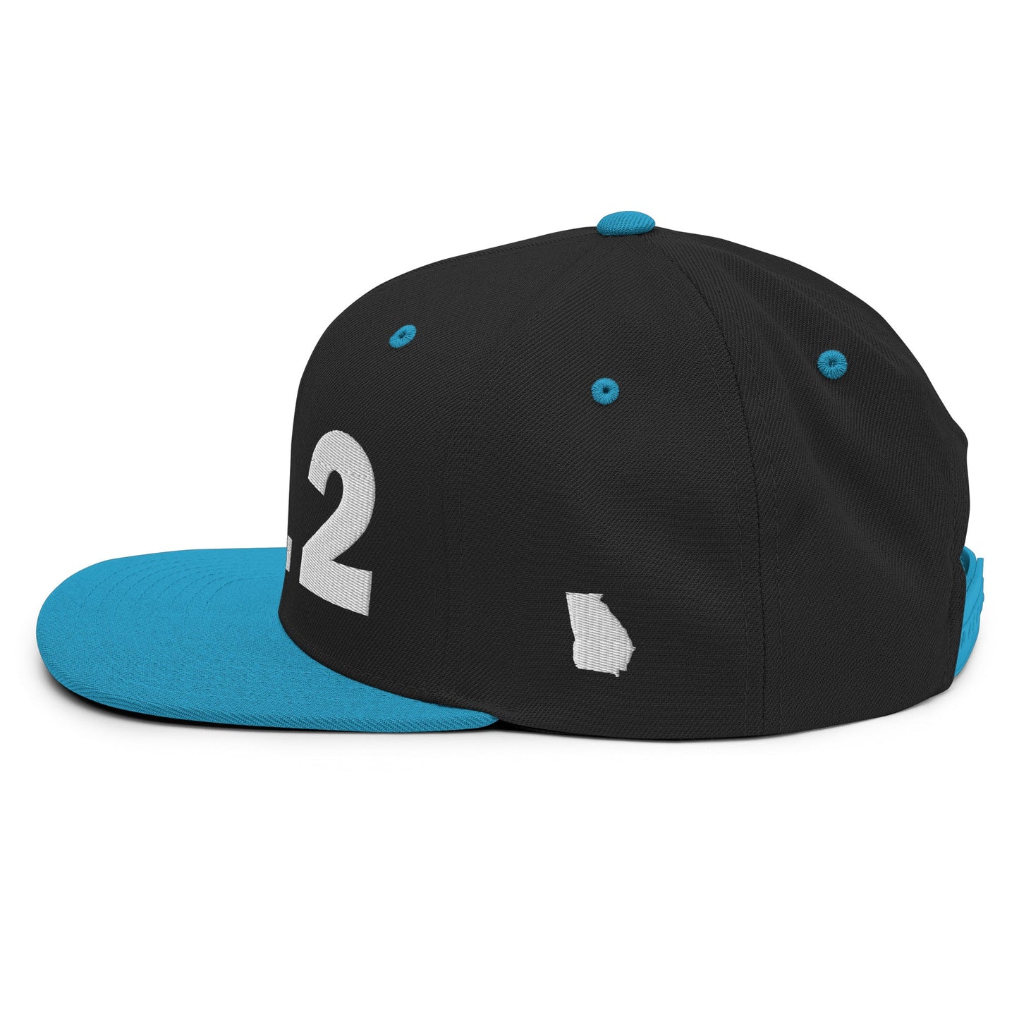 912 Area Code Snapback Hat
