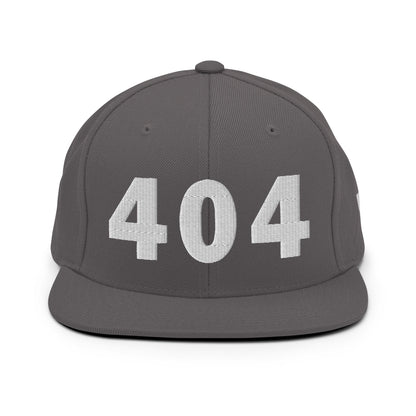 404 Area Code Snapback Hat