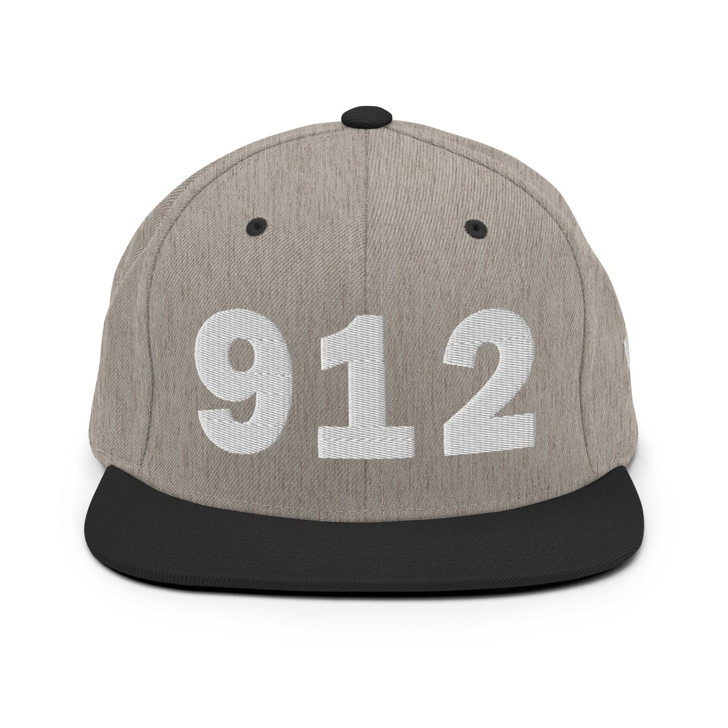 912 Area Code Snapback Hat