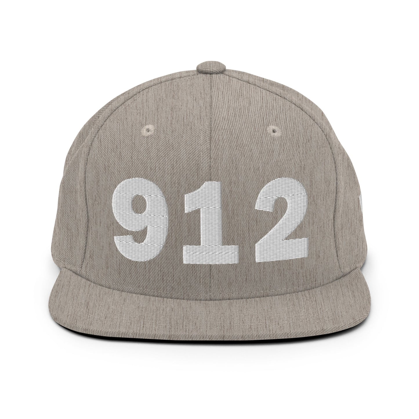 912 Area Code Snapback Hat