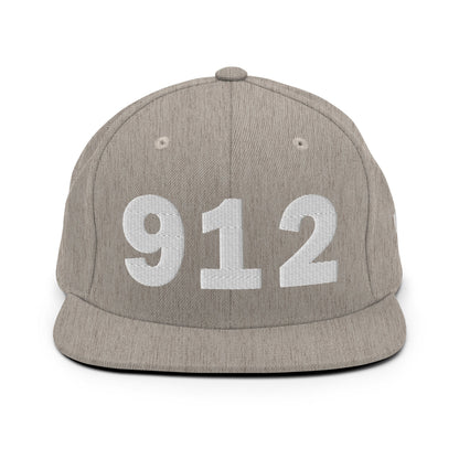 912 Area Code Snapback Hat