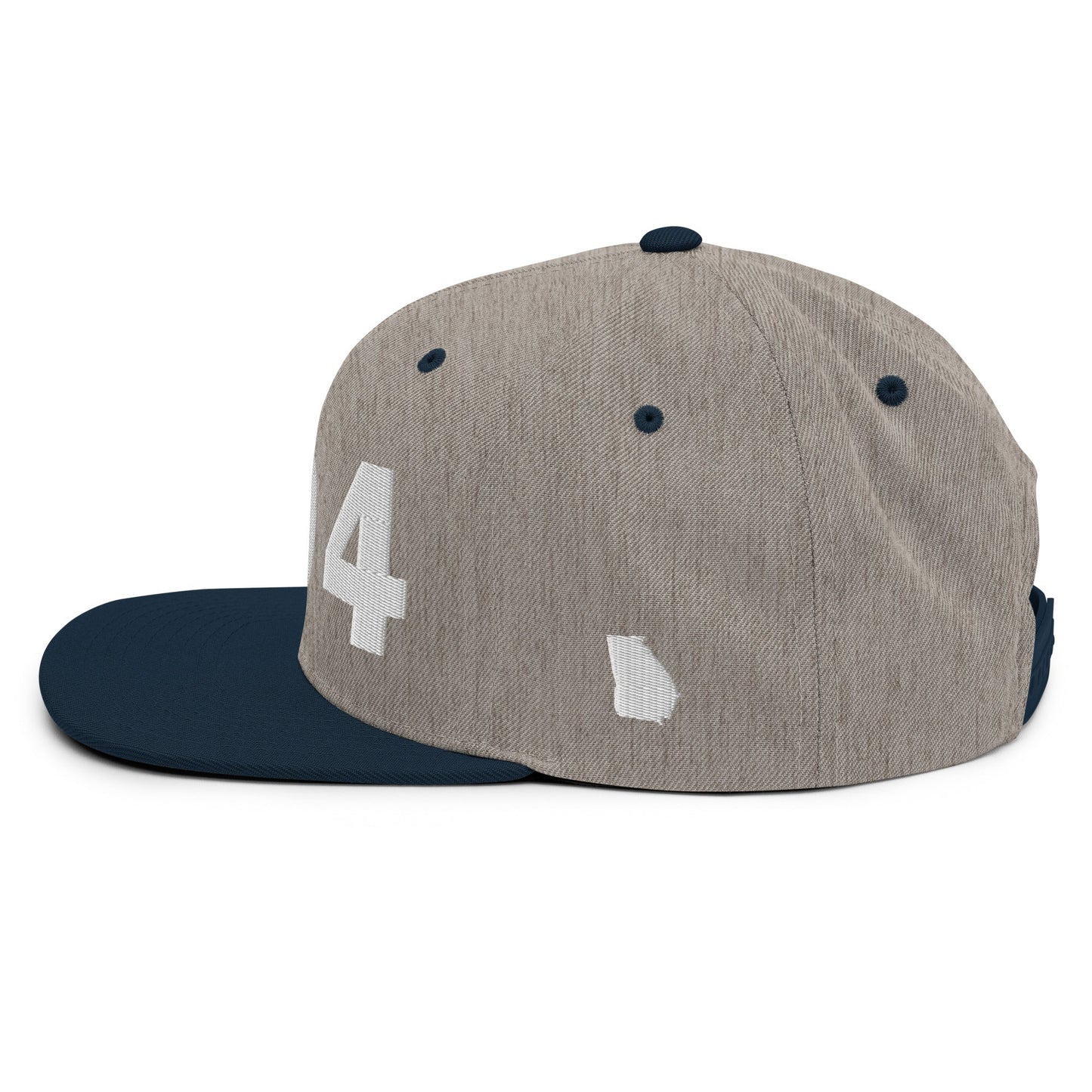 404 Area Code Snapback Hat
