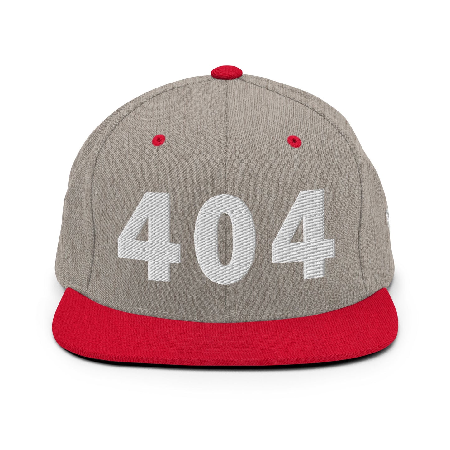 404 Area Code Snapback Hat