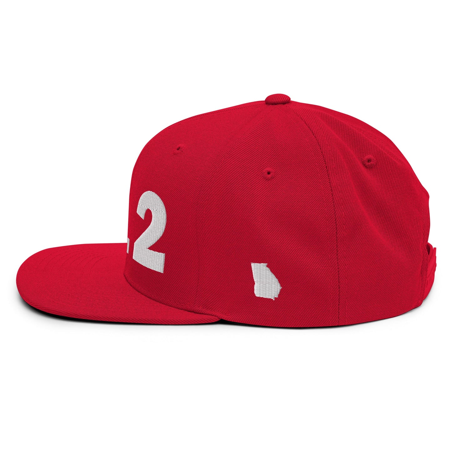 912 Area Code Snapback Hat