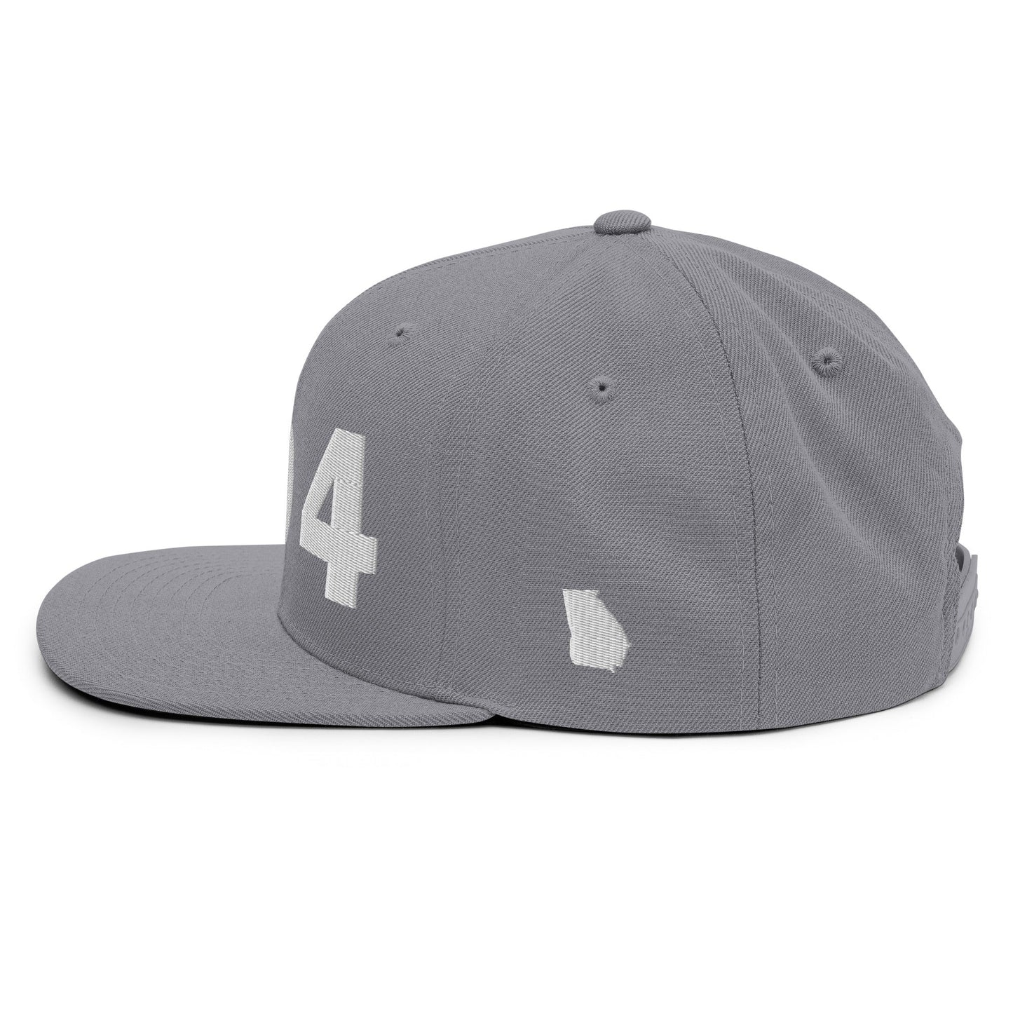 404 Area Code Snapback Hat