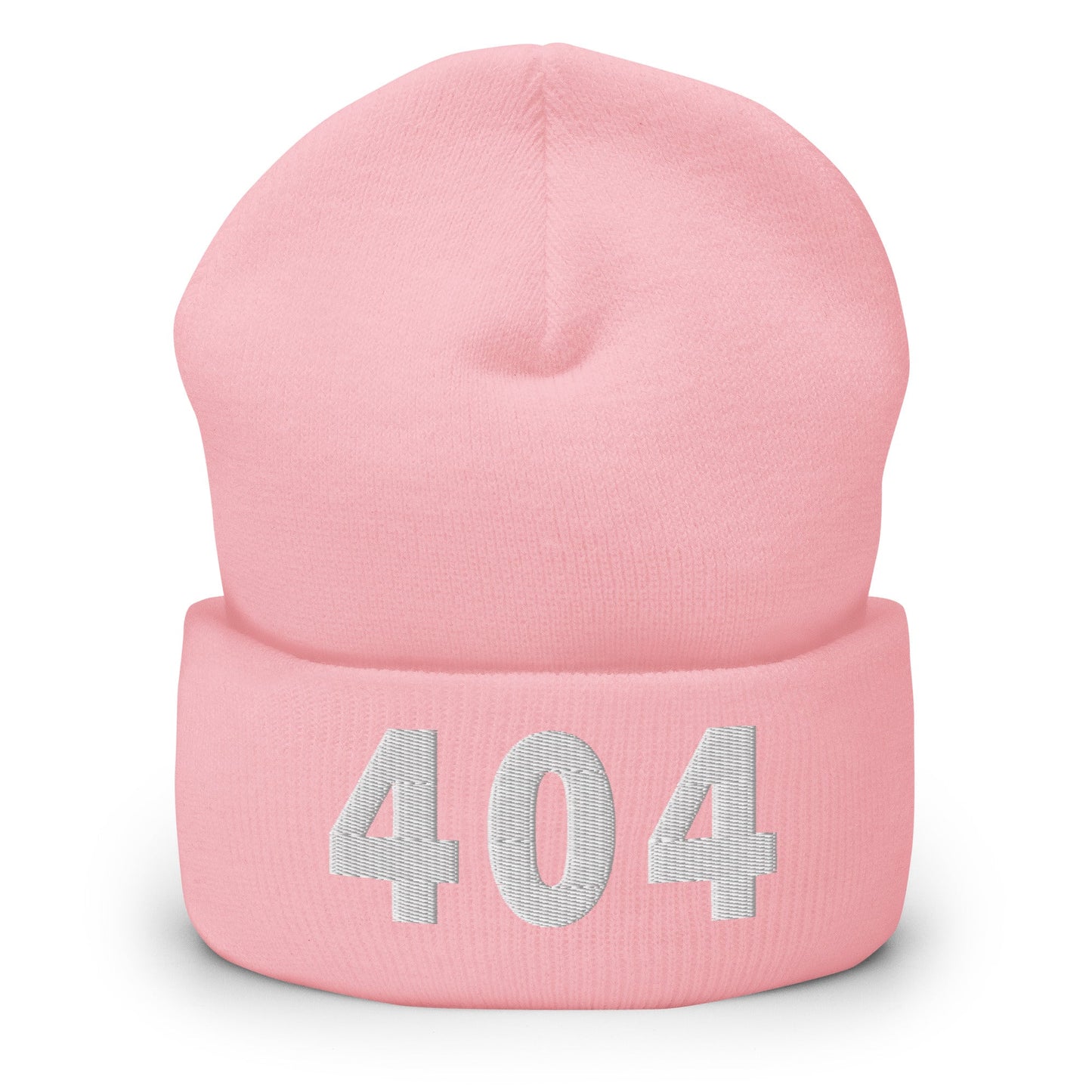 404 Area Code Cuffed Beanie