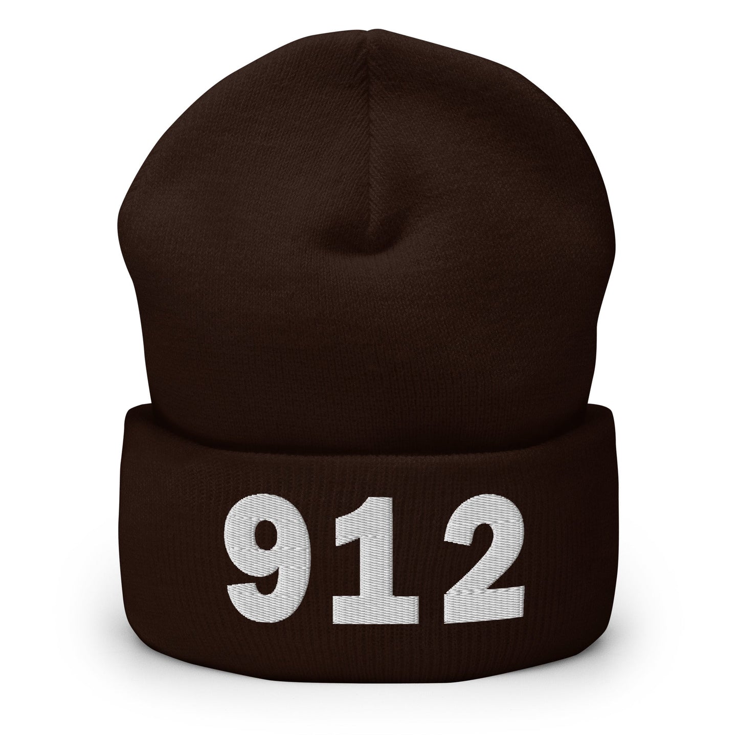 912 Area Code Cuffed Beanie