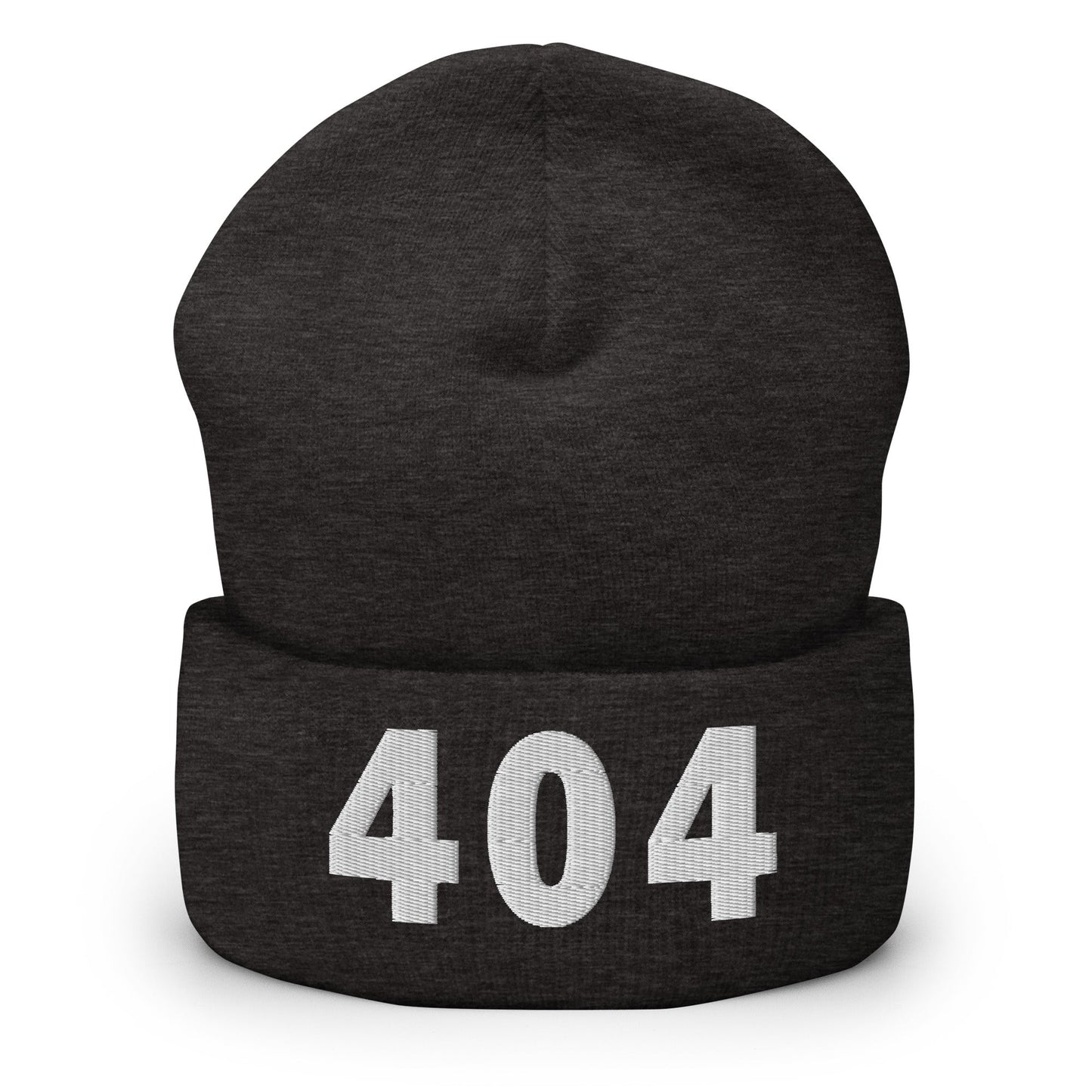 404 Area Code Cuffed Beanie