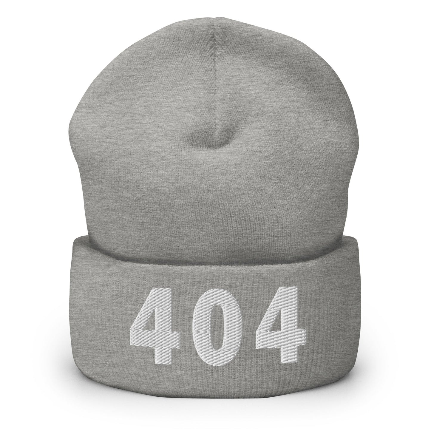 404 Area Code Cuffed Beanie