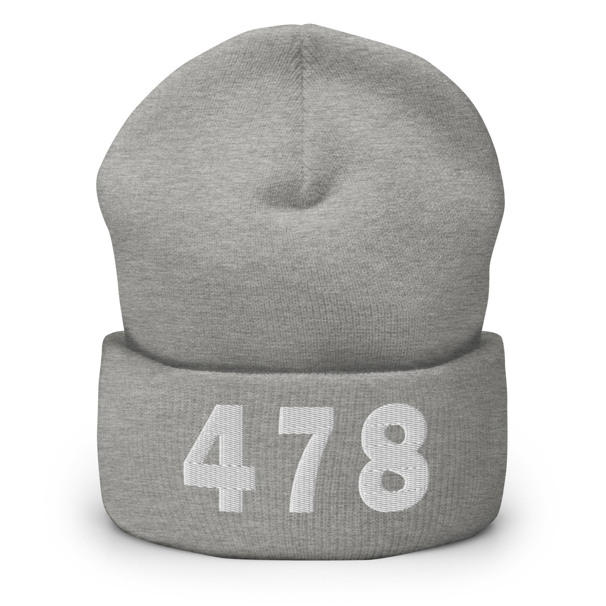 478 Area Code Cuffed Beanie