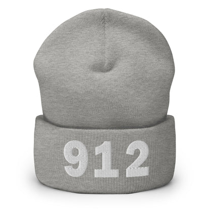 912 Area Code Cuffed Beanie
