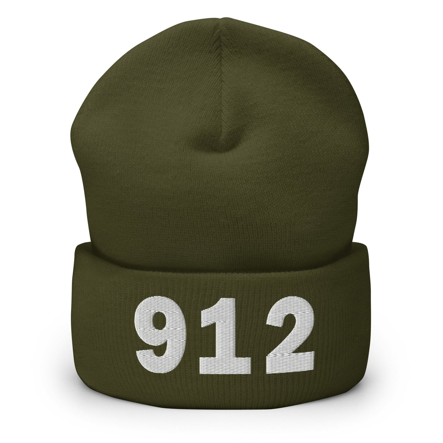 912 Area Code Cuffed Beanie