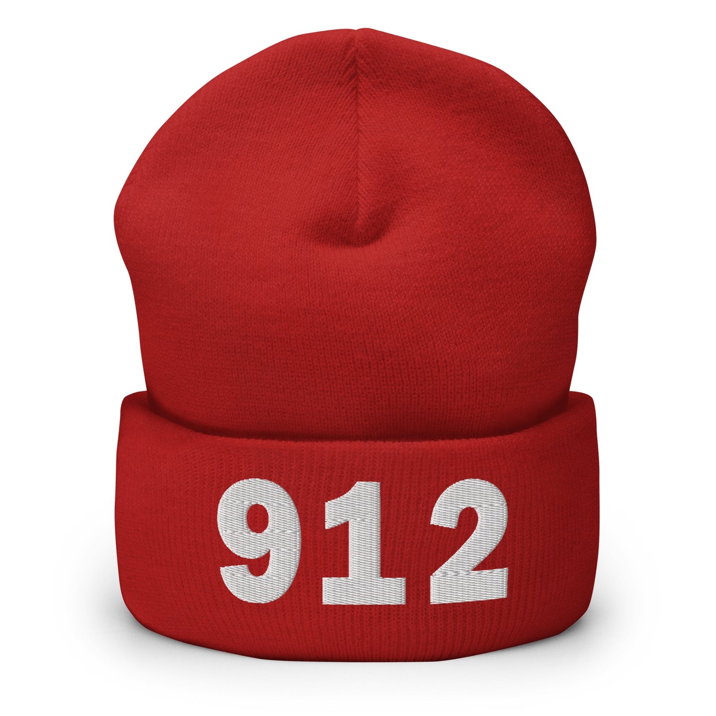 912 Area Code Cuffed Beanie