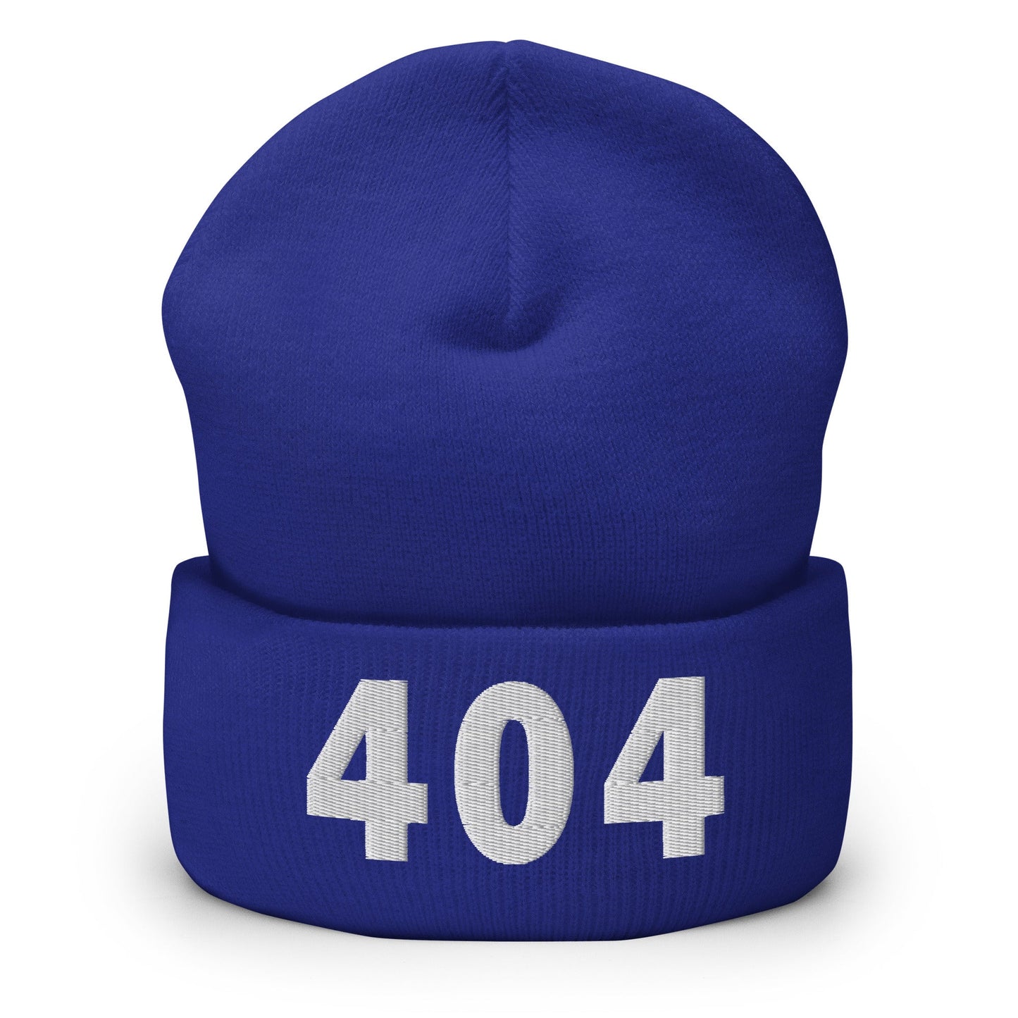 404 Area Code Cuffed Beanie