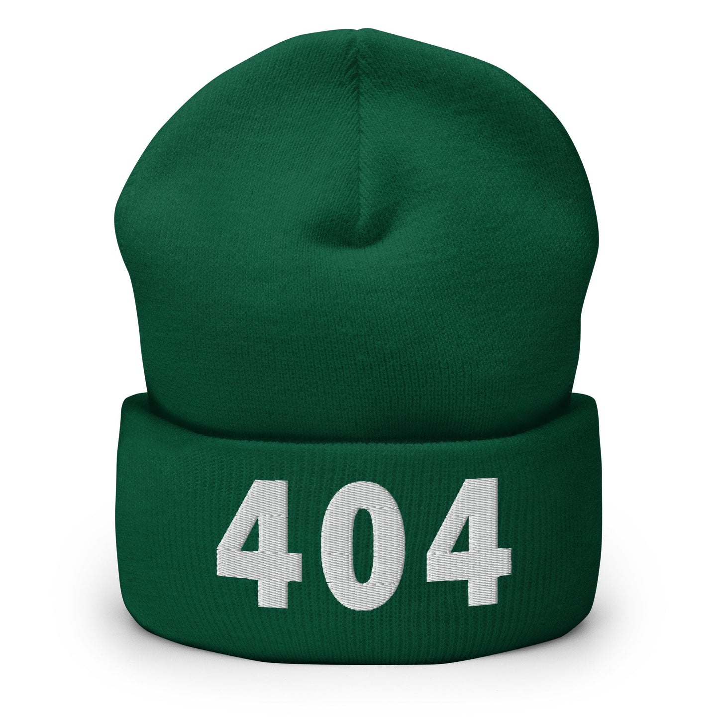 404 Area Code Cuffed Beanie